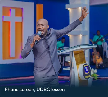 Phone screen, UDBC lesson